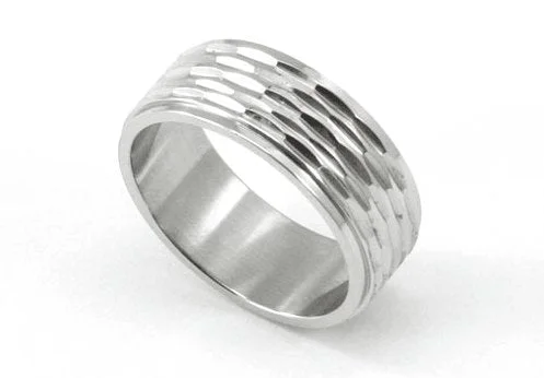 Stylish Stainless Steel Men's Ring Band