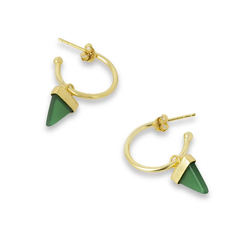 Paula Green Jade Earrings