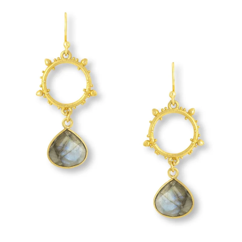 Allegra Labradorite Earrings