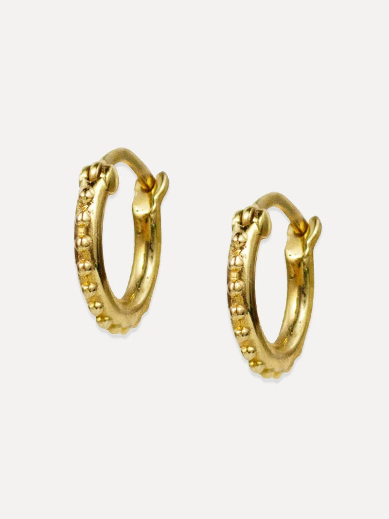 Cosmo Gold Hoops