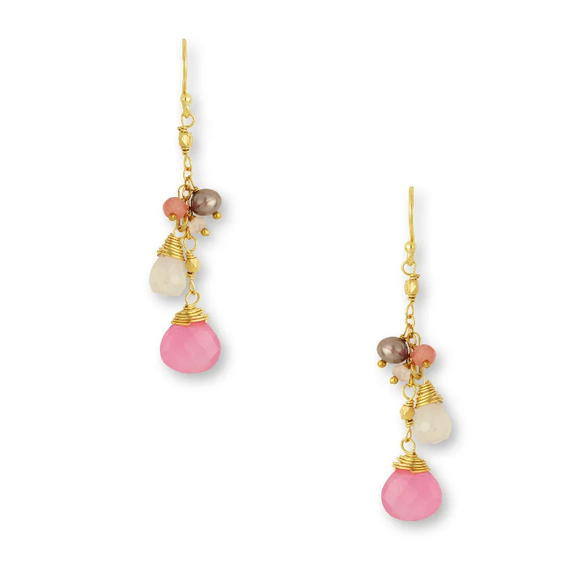 Dana Earrings Pink