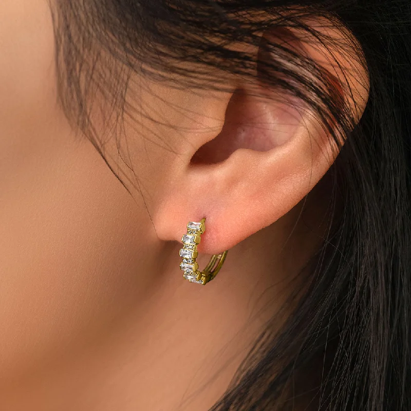 Chic Emerald Earring