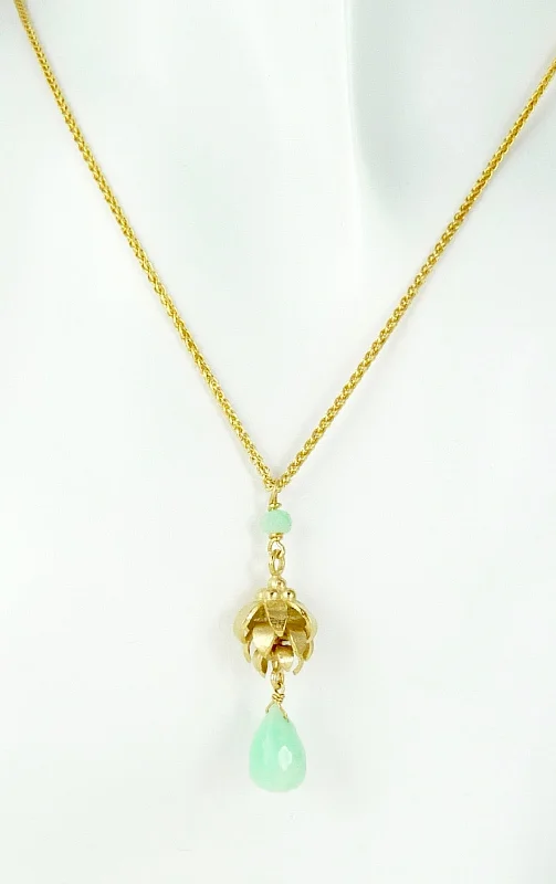 Anoop Chrysoprase Necklace