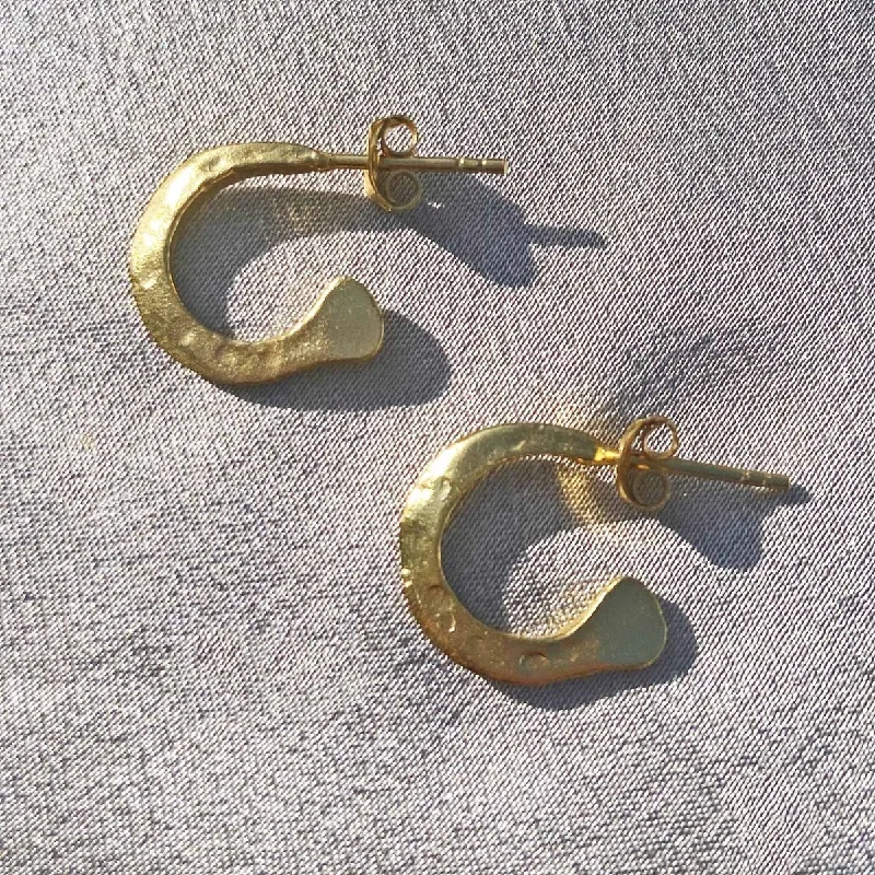 Ziggy Gold Mini Hoop Earrings