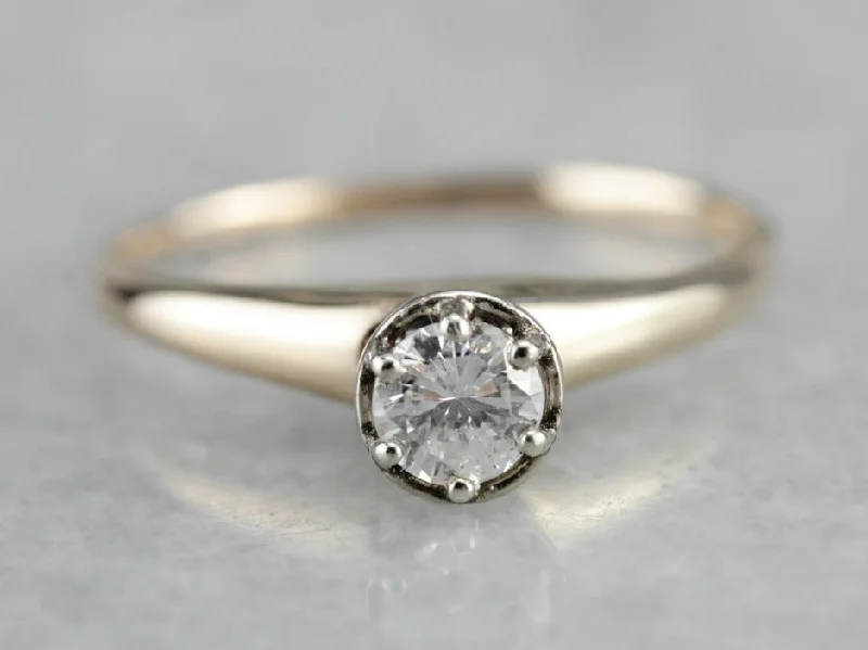 Diamond Solitaire Engagement Ring