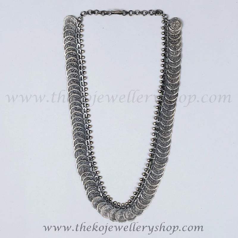 The Durja Silver Coin Necklace