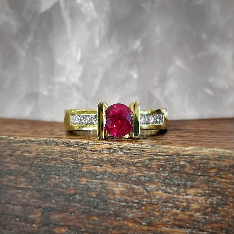 Ruby and Diamond Ring