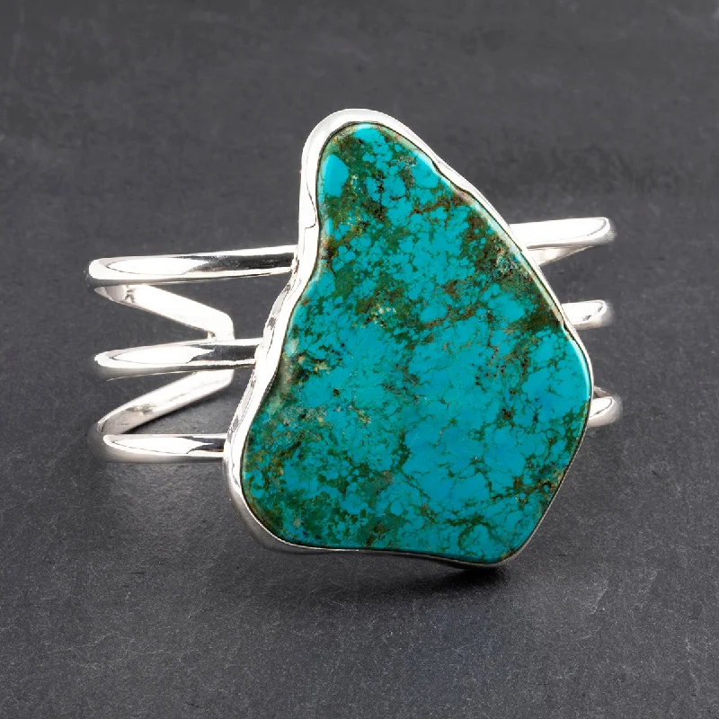 Huge Turquoise Cuff Bracelet