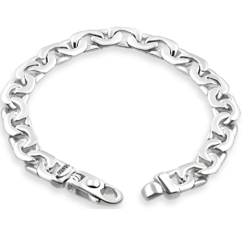 Men's 14k Gold (43gram) or Platinum (67gram) 8.5mm Link Bracelet 8.5"