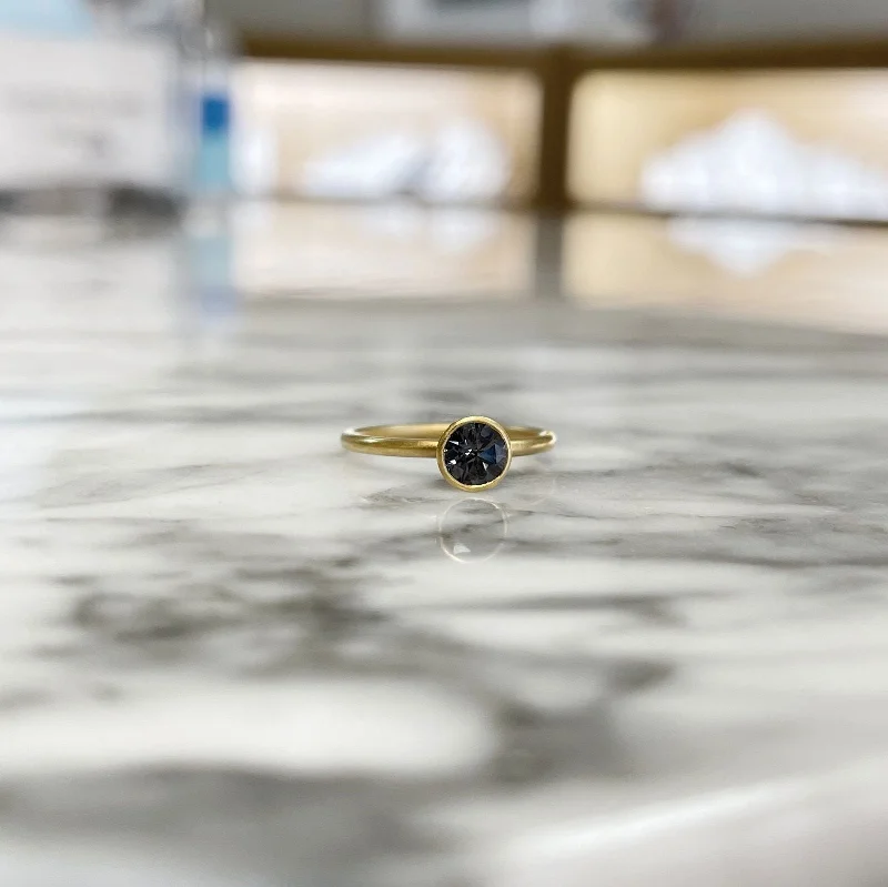 Kim Collins Grey Spinel Ring