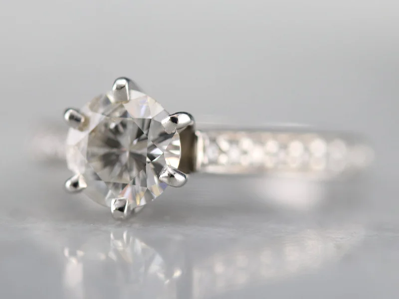 Timeless Diamond Engagement Ring