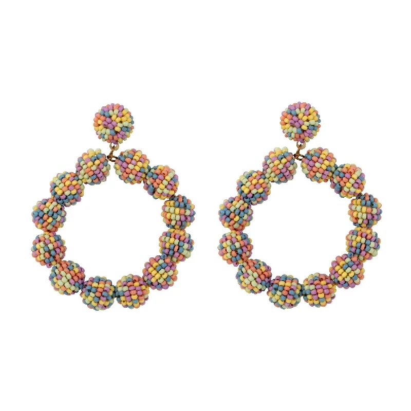 Bellezza Multi Beaded Earrings