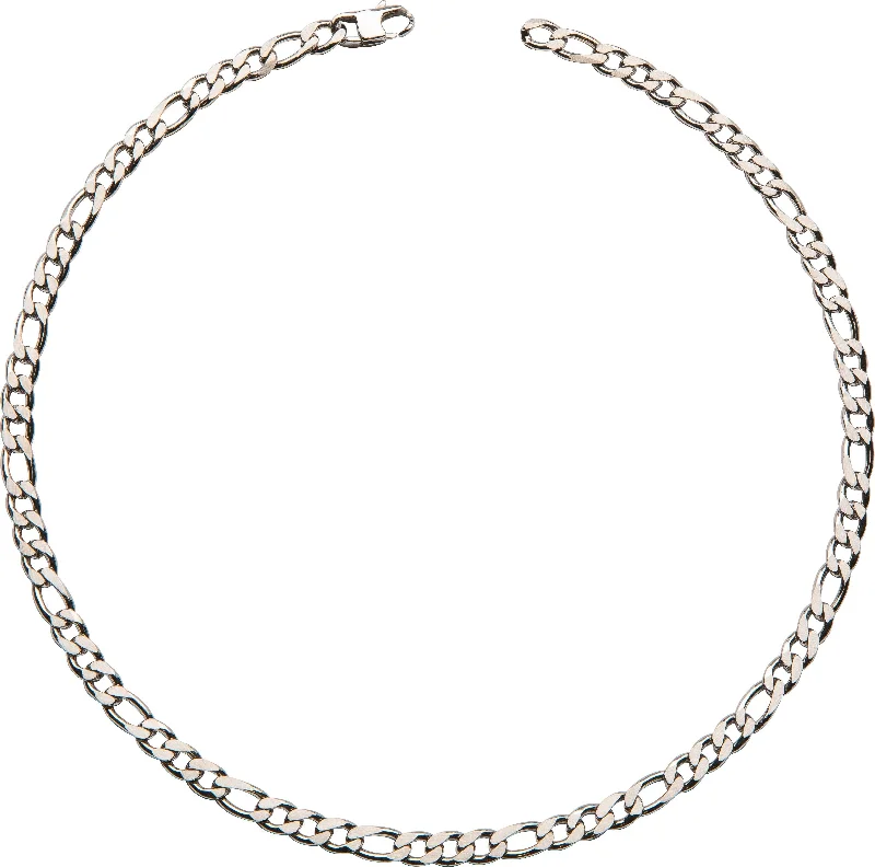 Unique & Co Stainless Steel Figaro Chain