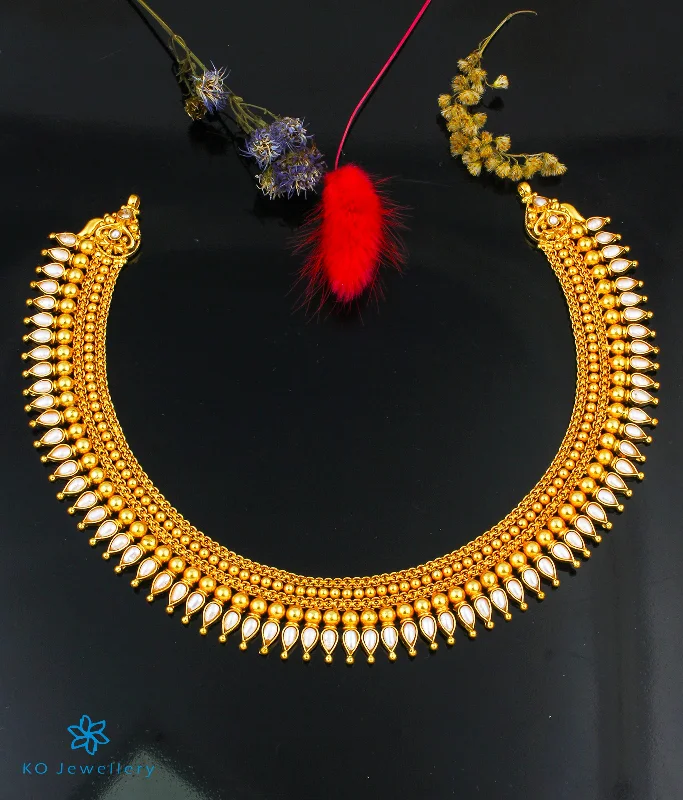 The Kamala Silver Pearl Necklace