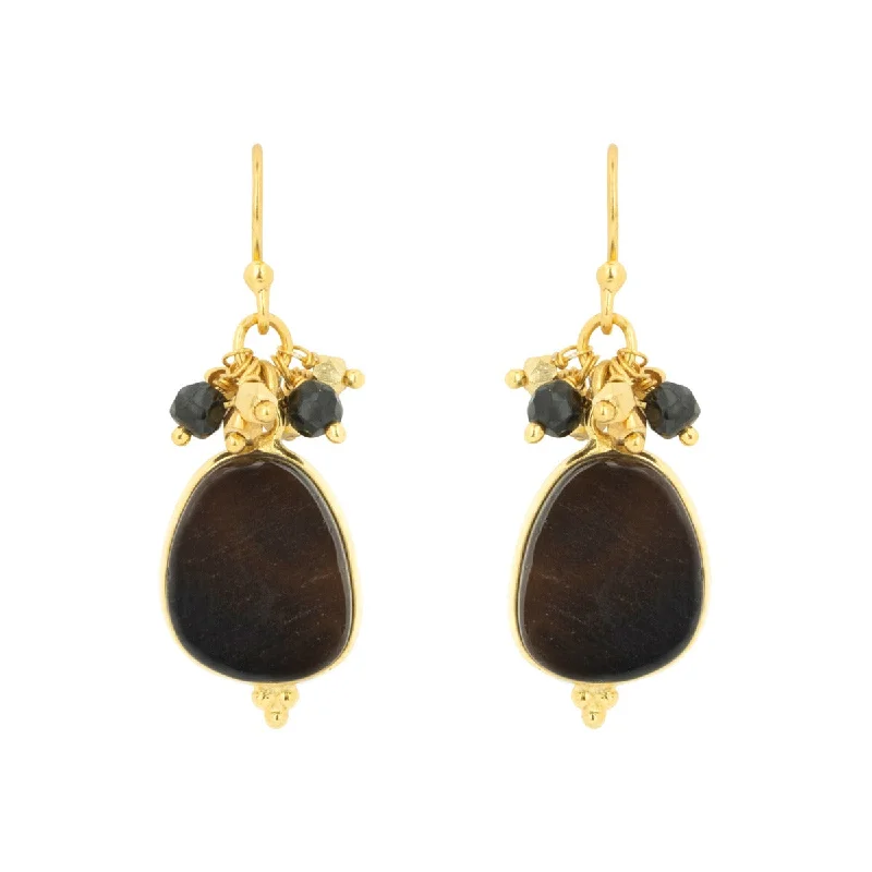 Willow Smokey Quartz Earrings