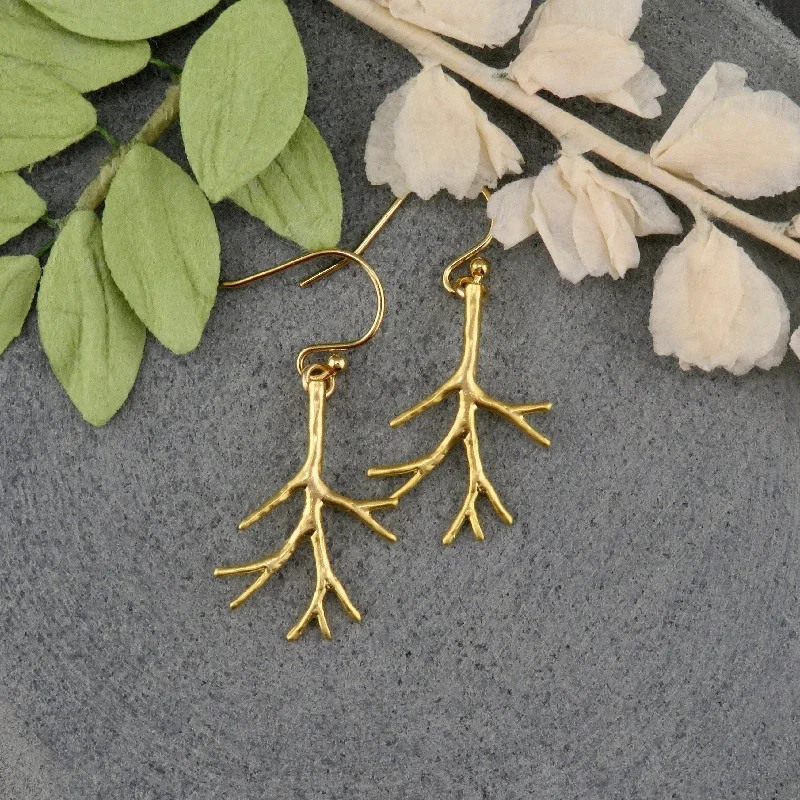 Delicate Branch Earrings