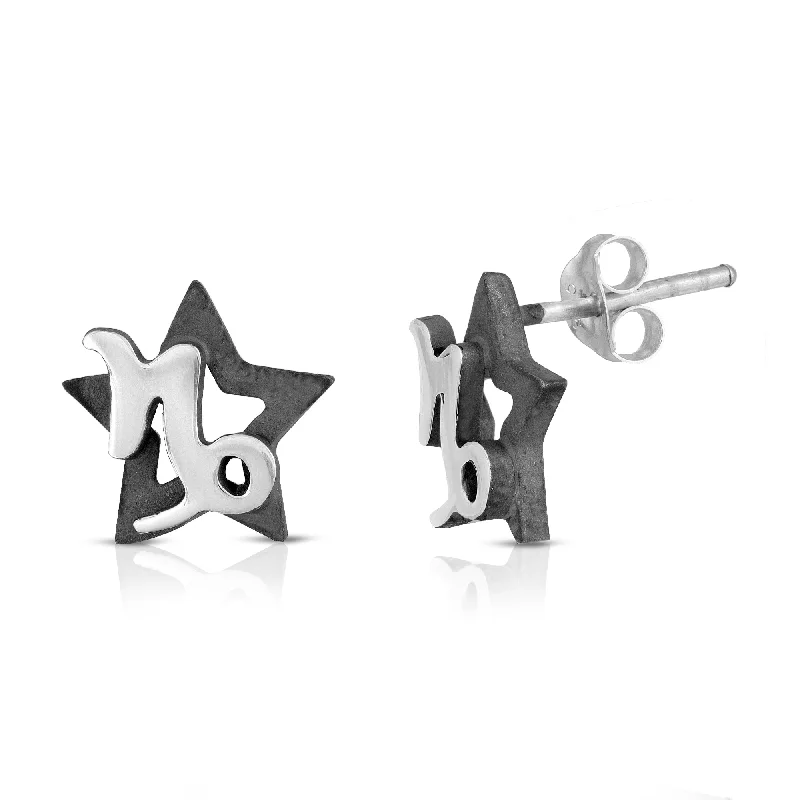 Capricorn Earrings