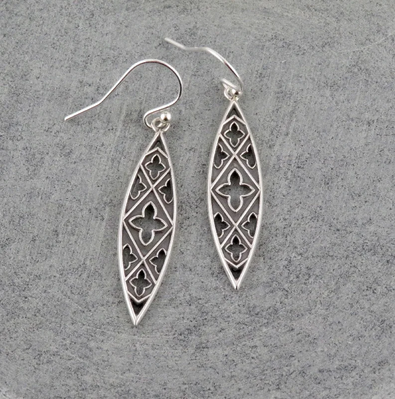 Gothic Marquis Cutout Earrings