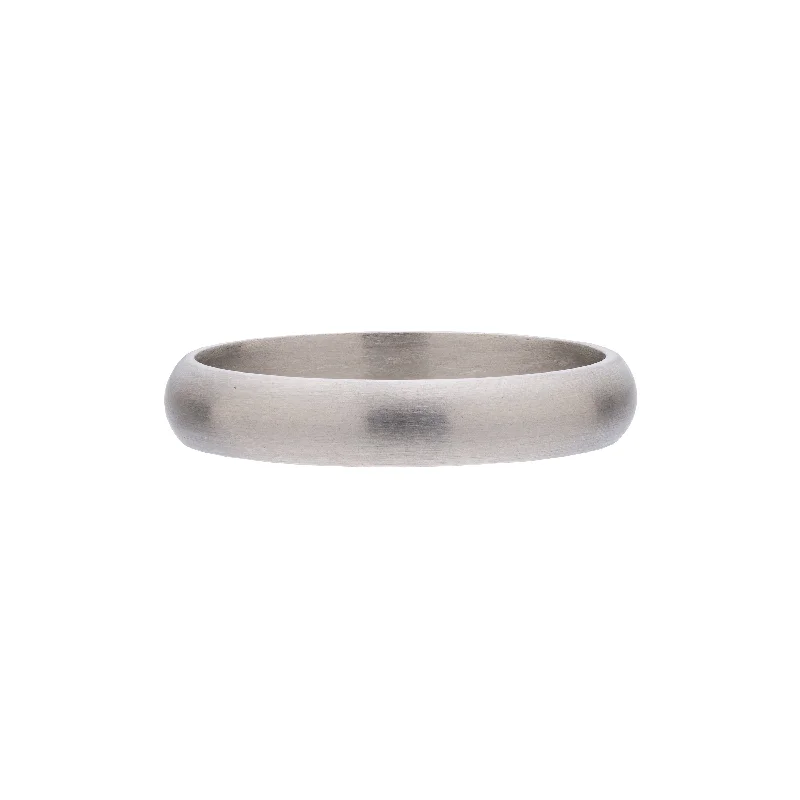 Métier Modern 14kt White Gold Classic Band - 4mm