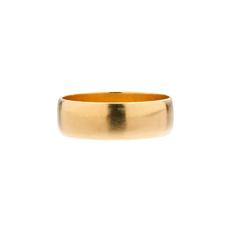 Tura Sugden 18k Yellow Gold Cloak Band - 6mm