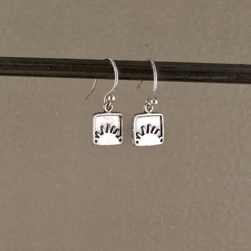 Framed Sun Earrings