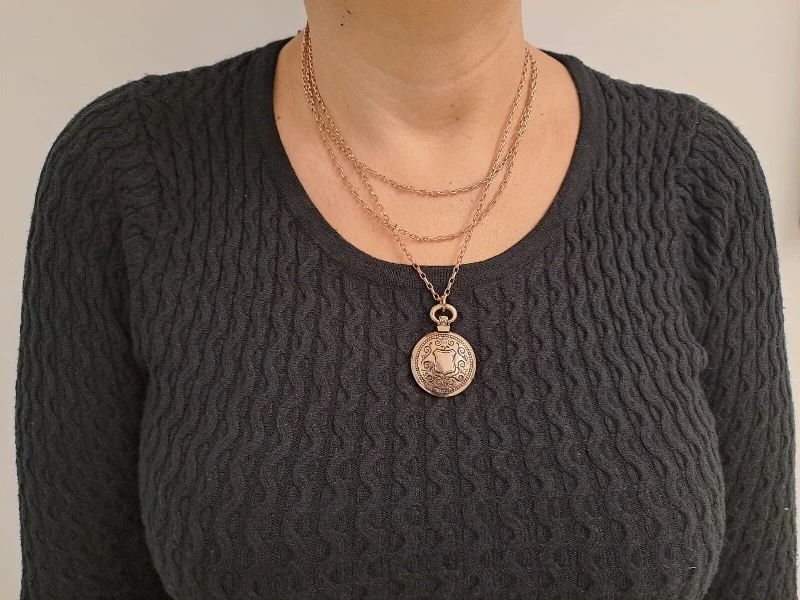 BIG COIN NECKLACE