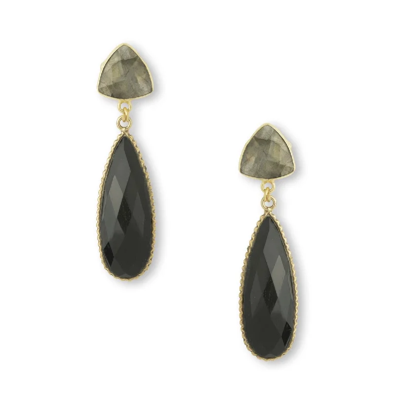 Alette Earrings Black Onyx