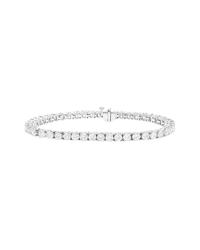 5Ct 4Prong Tennis Bracelet