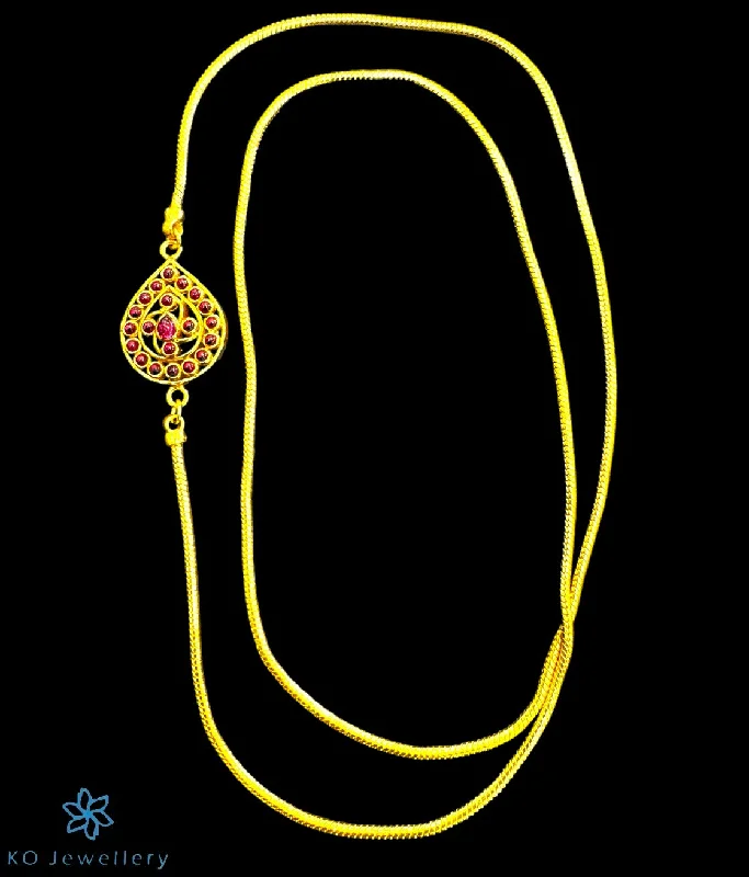 The Lakshita Silver Mohappu Necklace