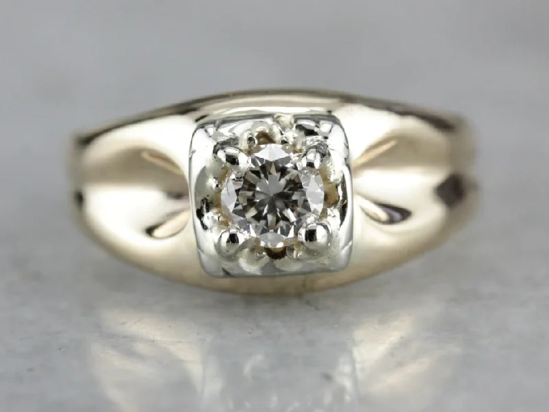 Diamond Solitaire Engagement Ring