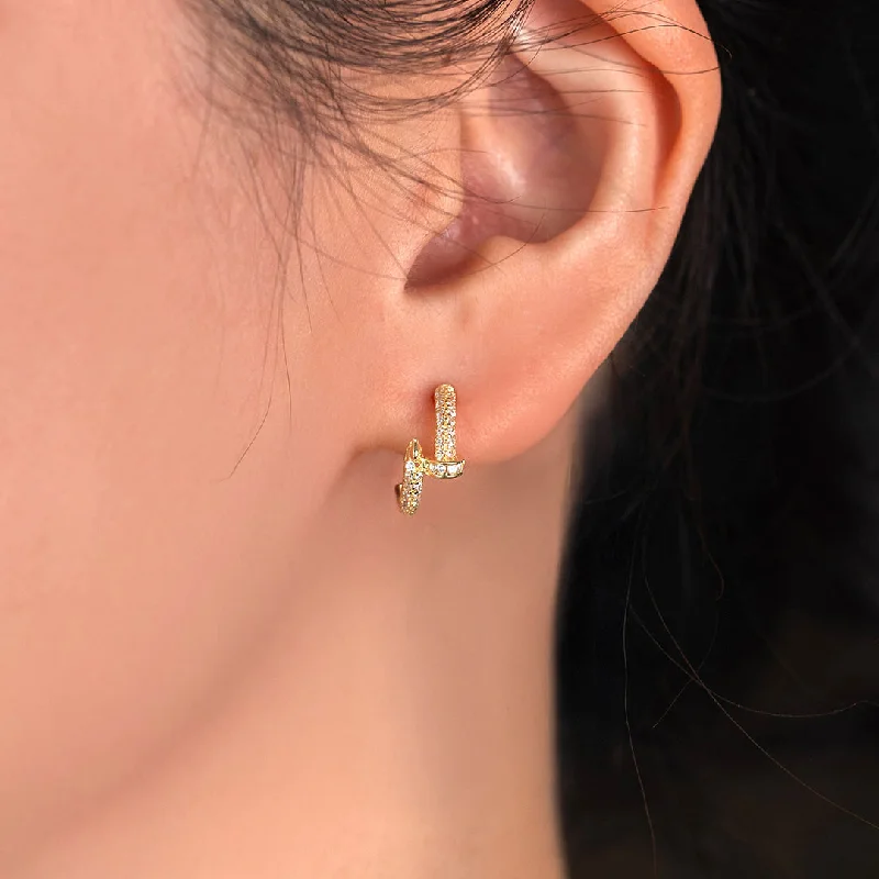 Fancy Nail Earring