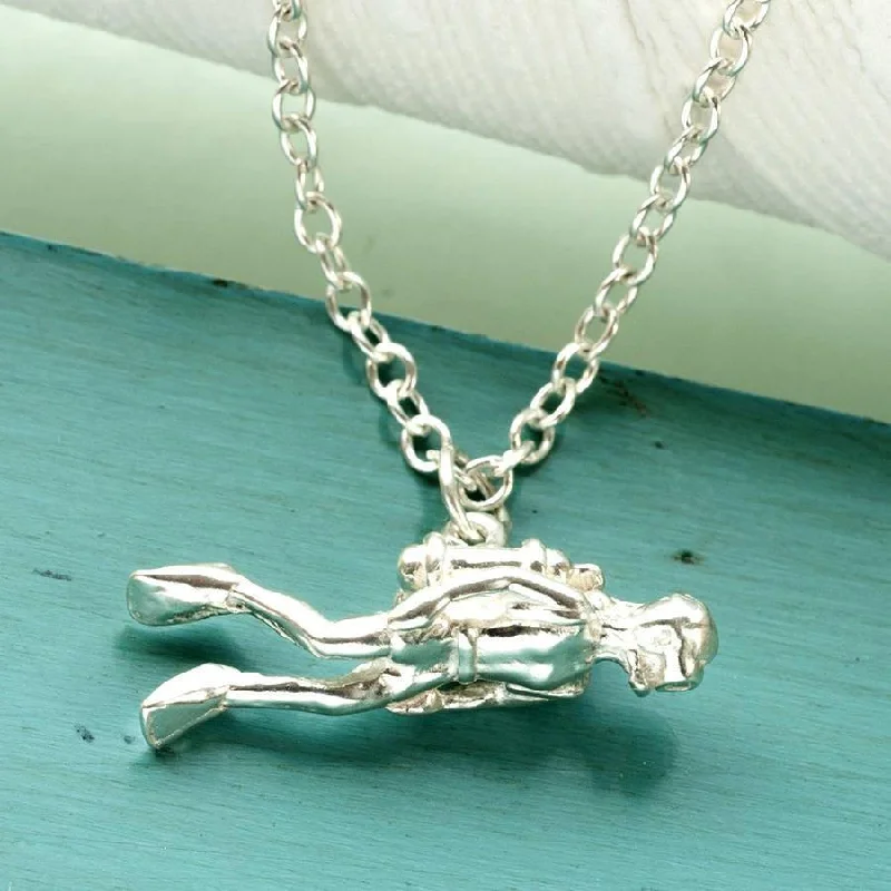 Scuba Diver Pendant