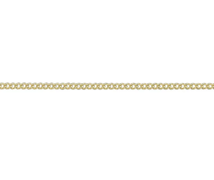 9ct Yellow Gold Curb Necklace