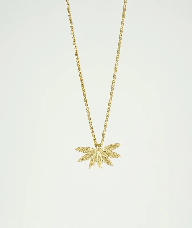 Medium Lotus Flower Necklace