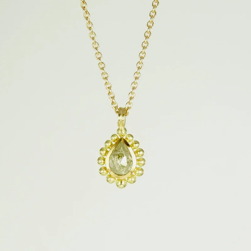 Yellow Diamond Courtesan Necklace