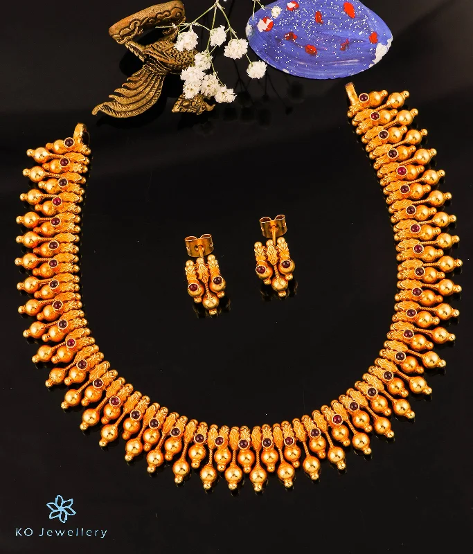 The Kavini Silver Gejje Addige Necklace