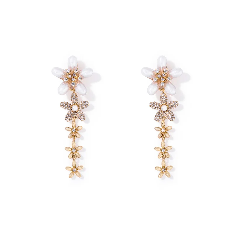 Luxe Floral Earrings