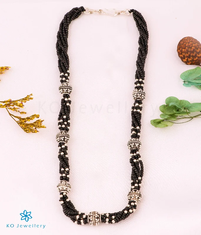 The Sonali Silver Beads Necklace