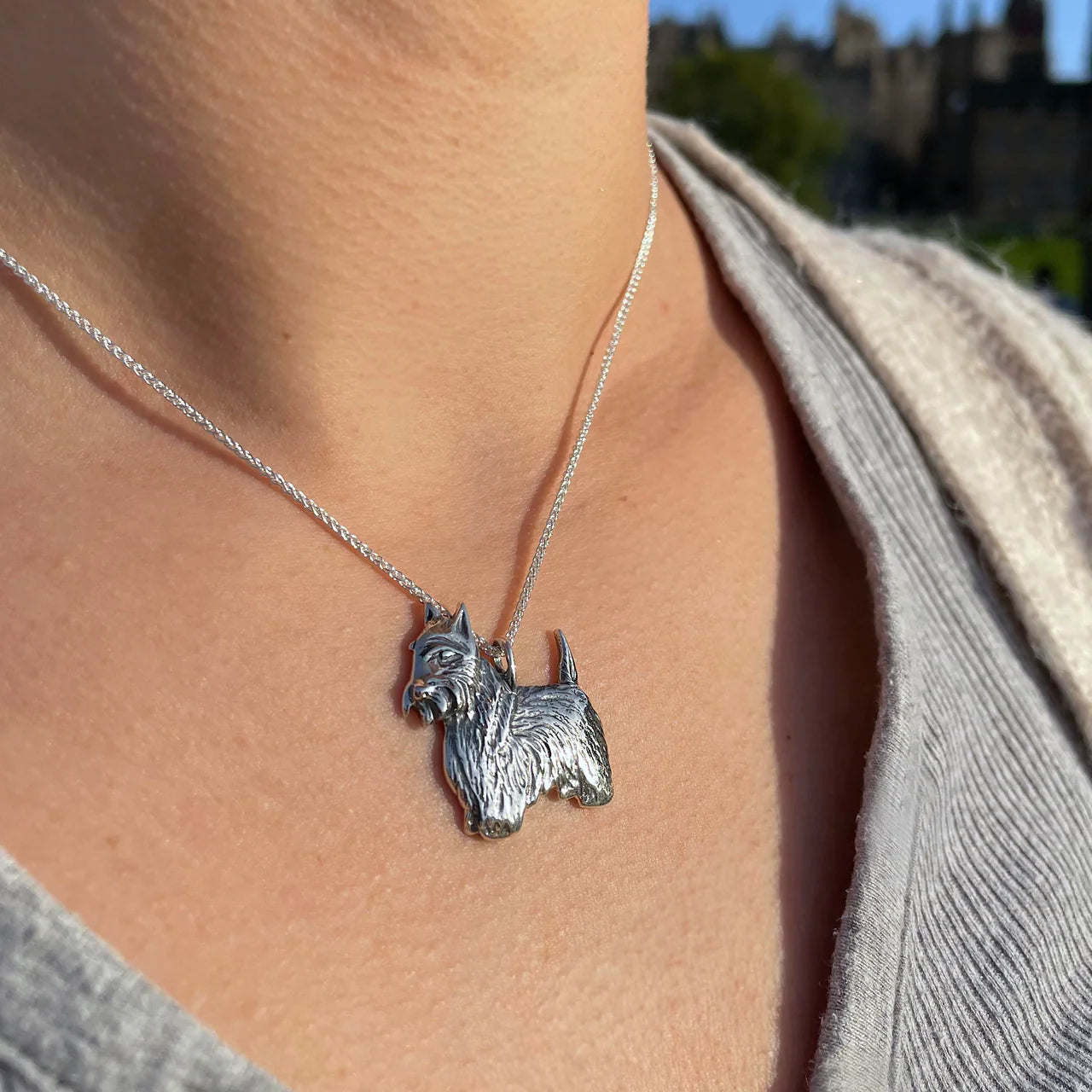 Scottie Dog Necklace