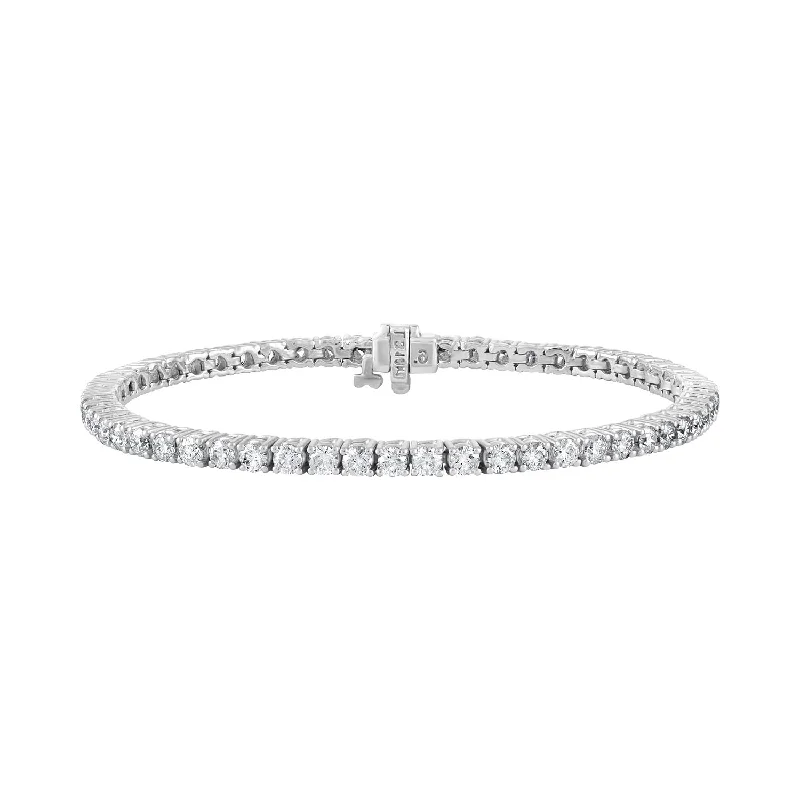 14K White Gold 2.00cts. Diamond Bracelet