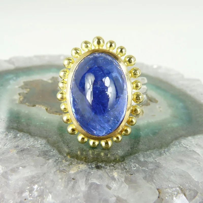 Tanzanite Courtesan Ring