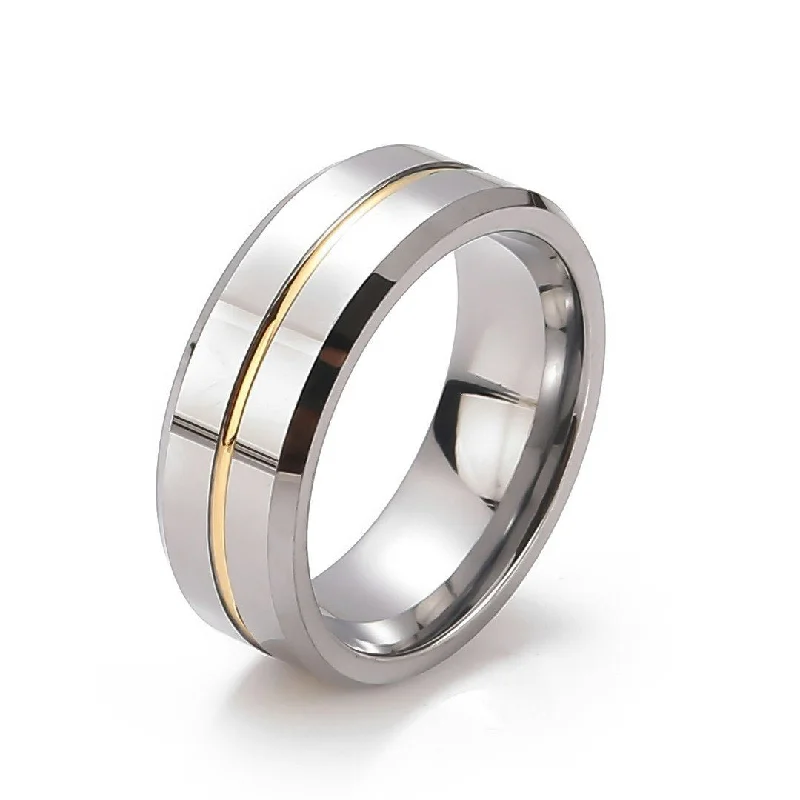 Men's Simple & Classic Wedding Band