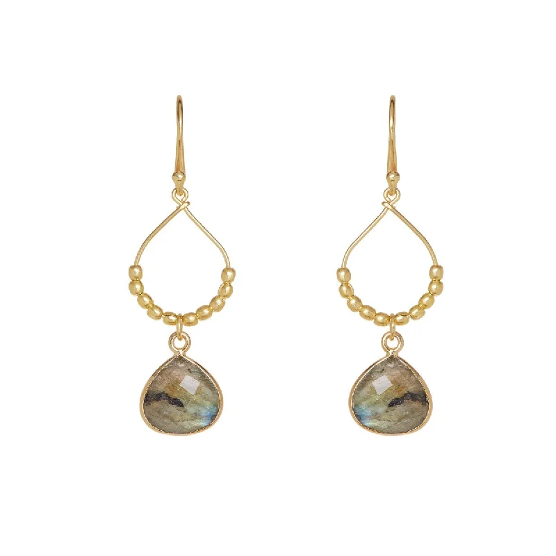 Bay Reef Labradorite Earrings