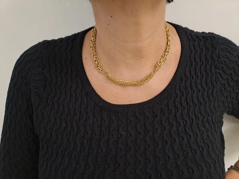 GOLD LINK NECKLACE